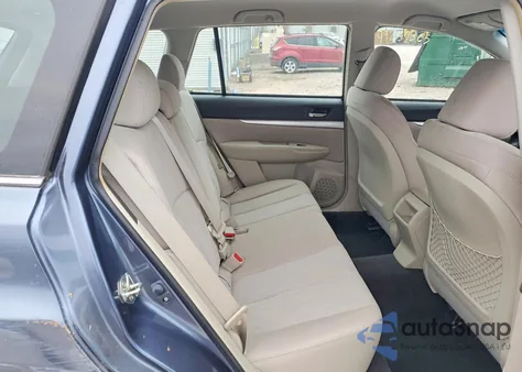 2014 Subaru Outback 2.5I z USA, uszkodzony, nr VIN 4S4BRCAC9E3245339